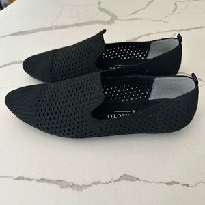 Vince Camino VC-Fabeau Black Flat Shoe